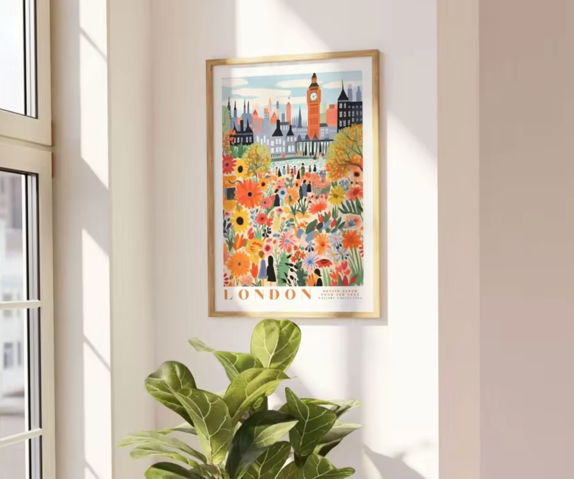 Affiches ville fleurie