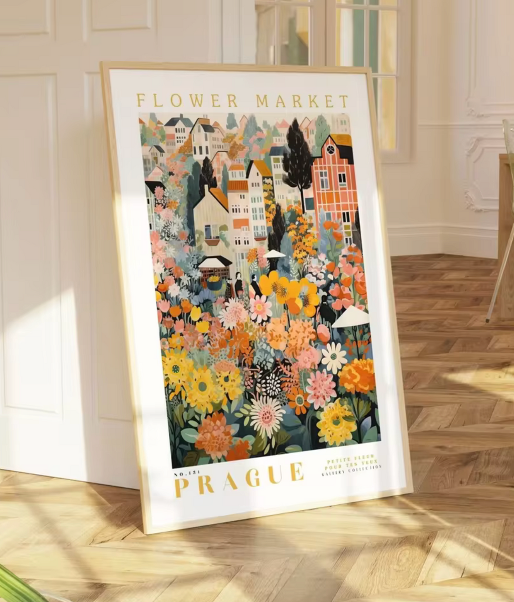 Affiches ville fleurie