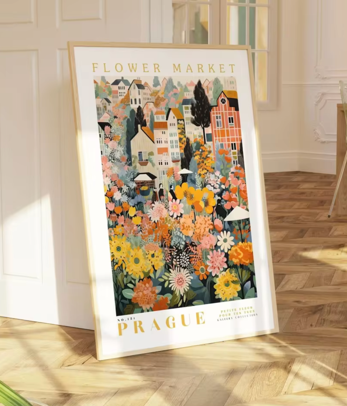 Affiches ville fleurie