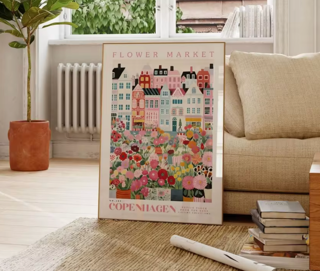 Affiches ville fleurie