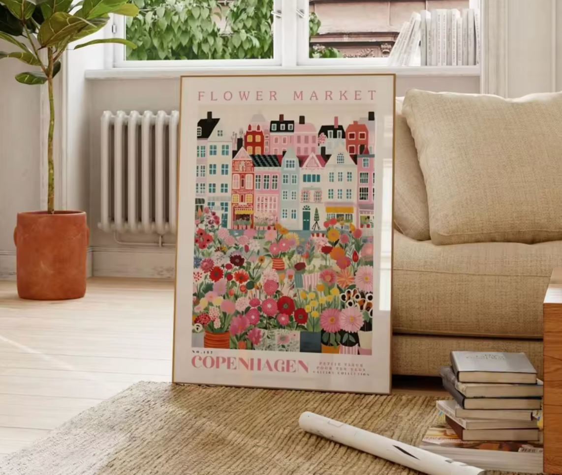 Affiches ville fleurie