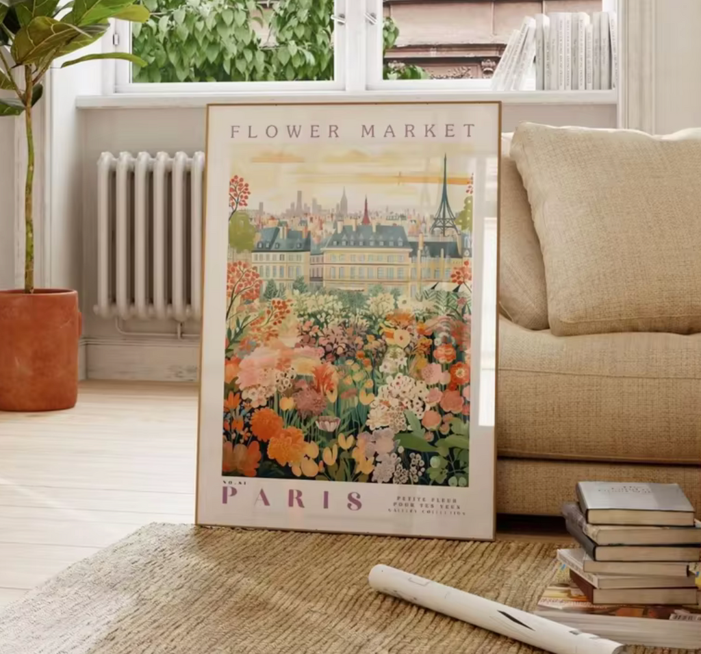 Affiches ville fleurie
