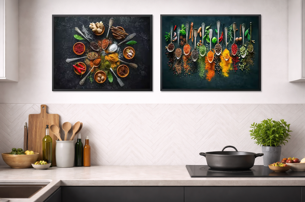 Affiches de cuisine moderne