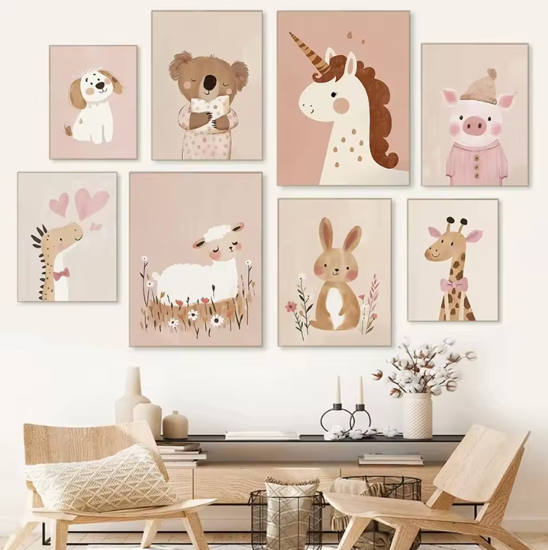 Affiches du petit monde animal