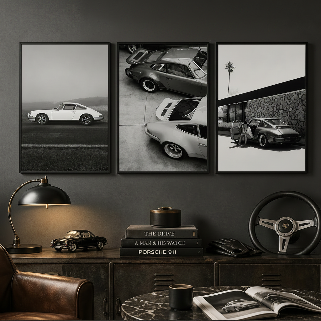 Affiches de voiture sportive iconique