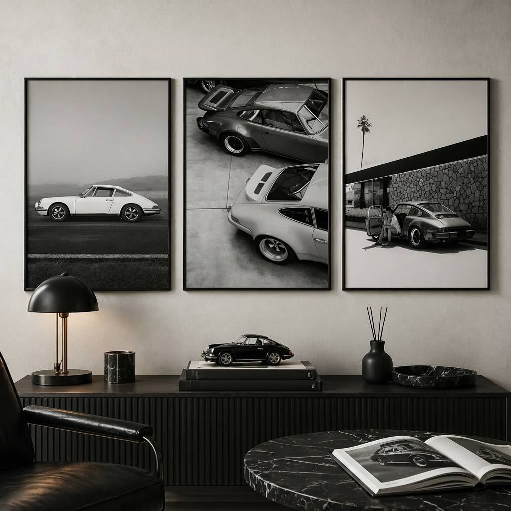 Affiches de voiture sportive iconique