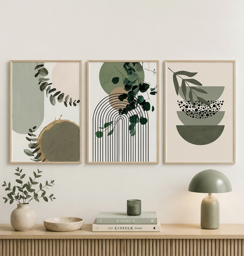 Affiches minimalistes botaniques