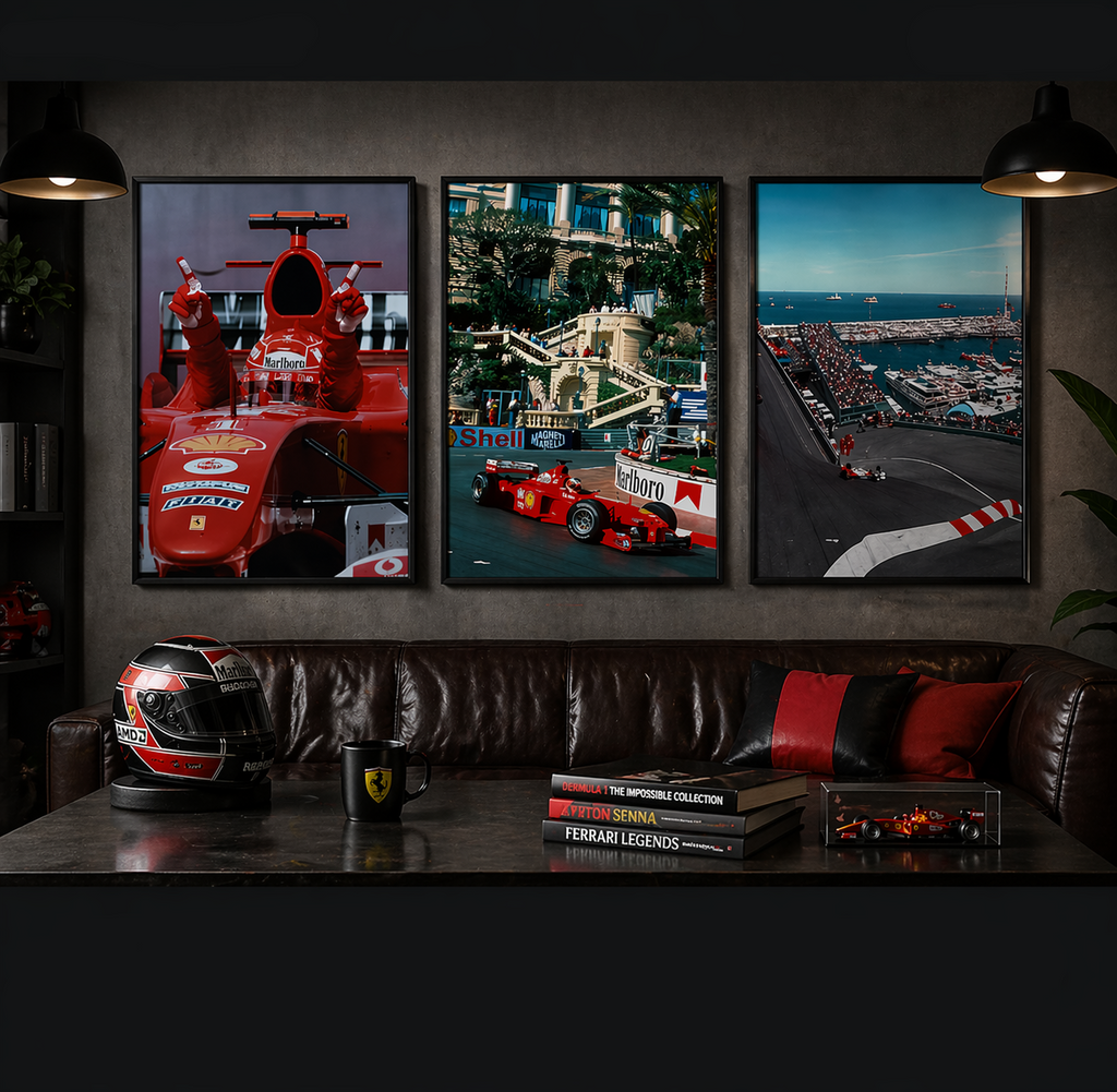 Affiches de Formule 1 mythique