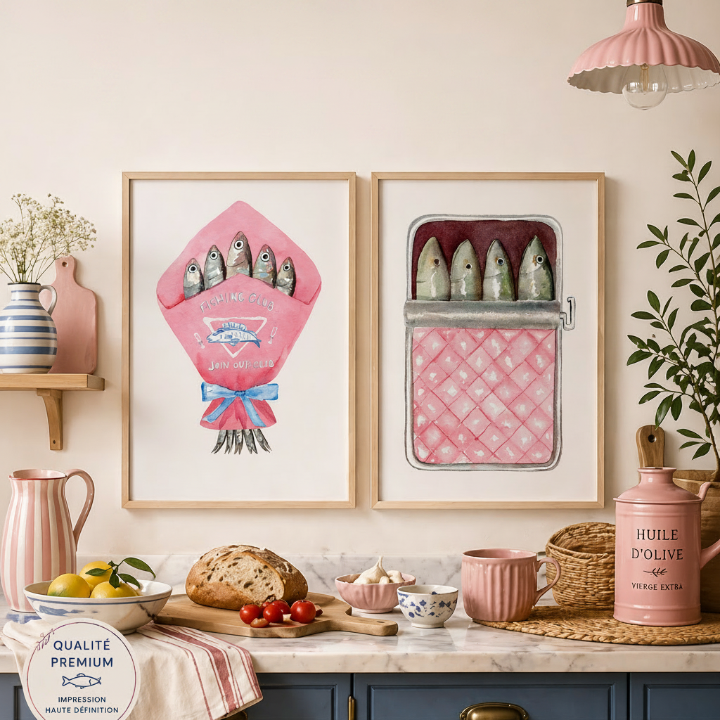 Affiches de sardines