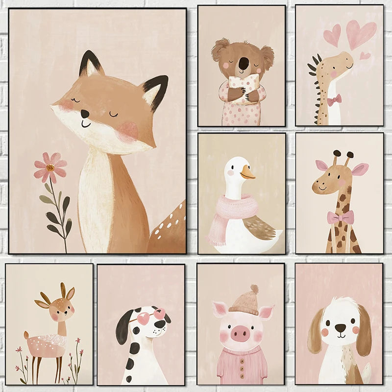 Affiches du petit monde animal