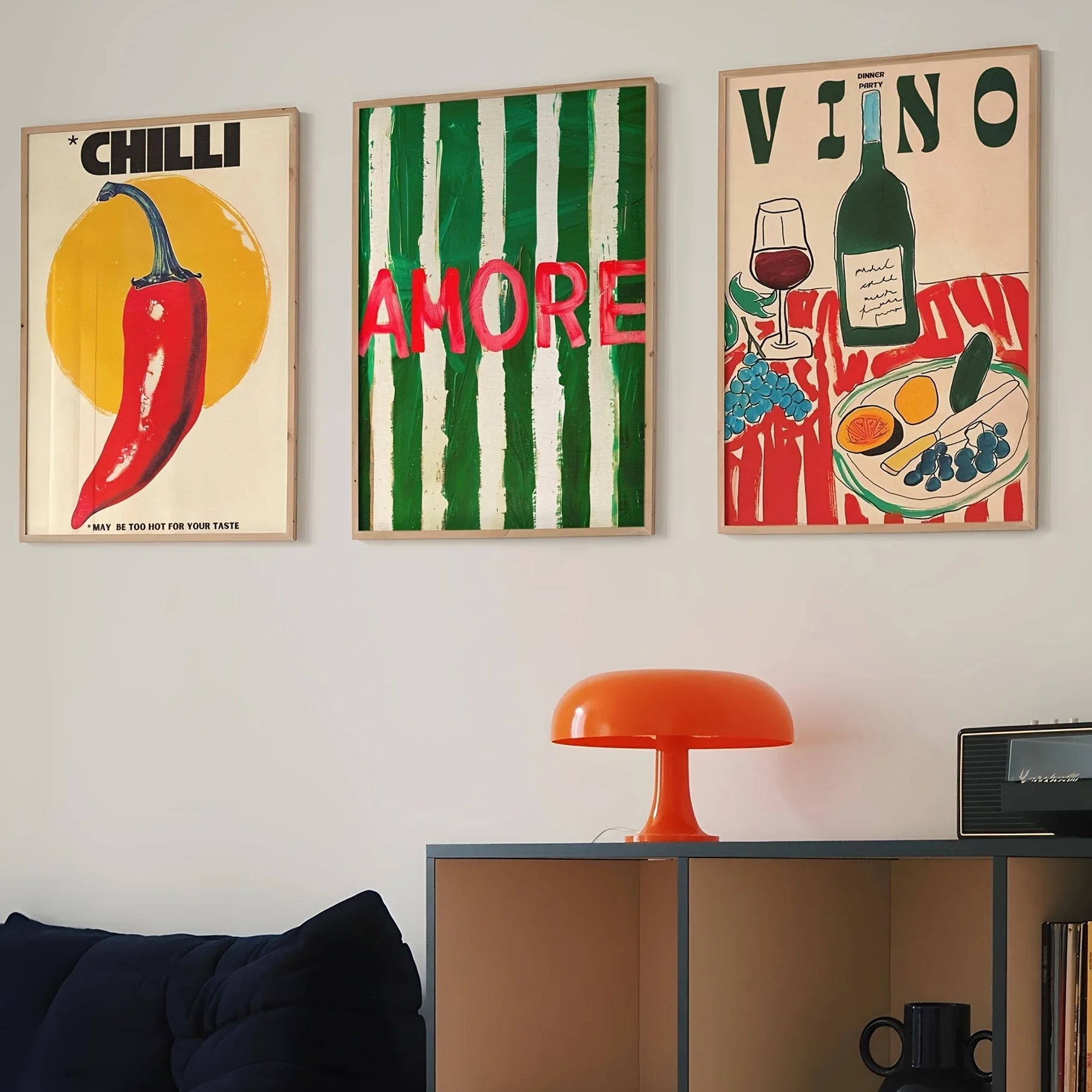 Affiches de cuisine pimentée