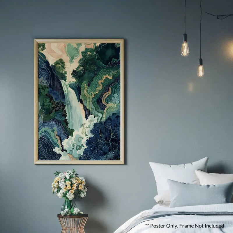 Affiches cascades majestueuses