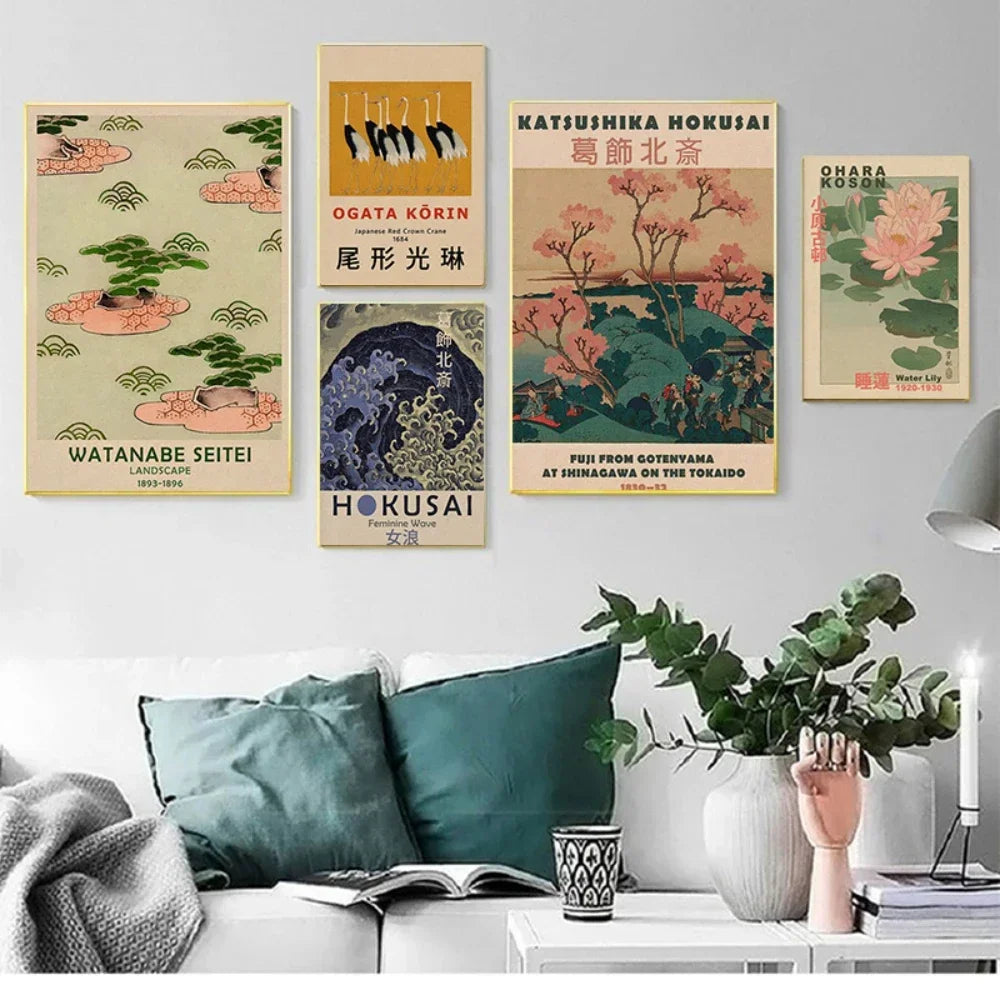 Affiches japonaises vintages