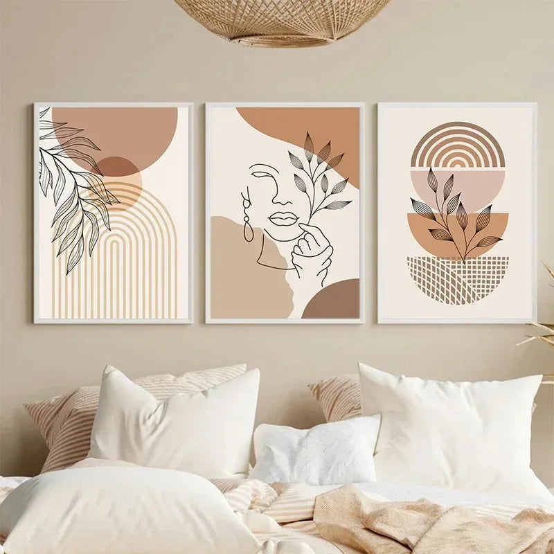 Affiches minimalistes abstraites