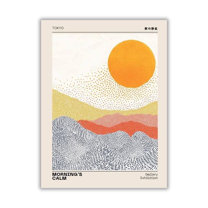 Affiches japonaises modernes