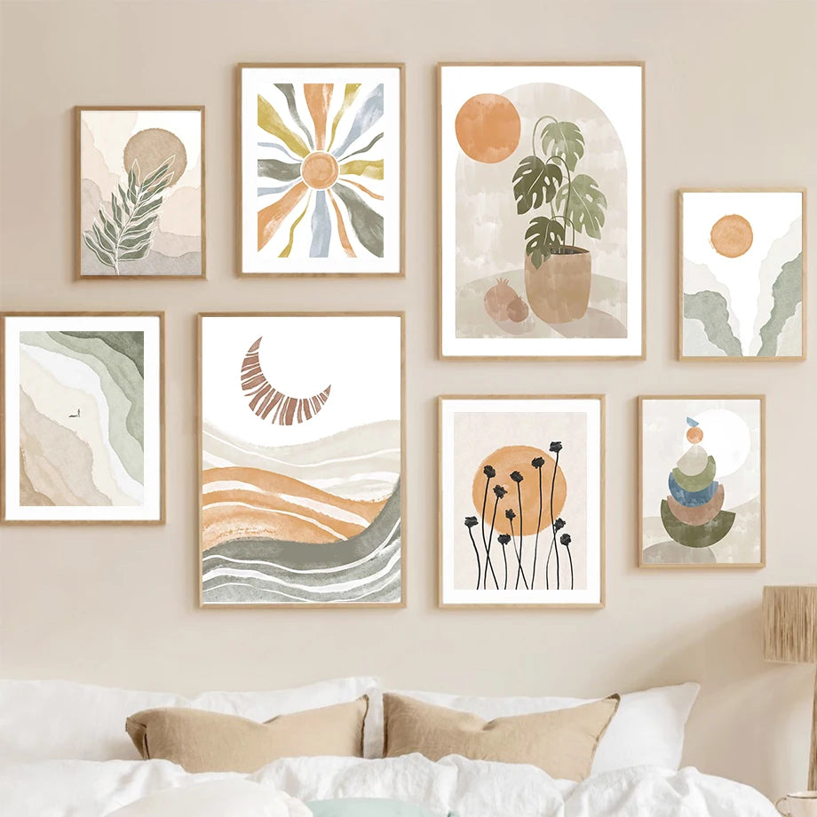 Affiches minimalistes délicates