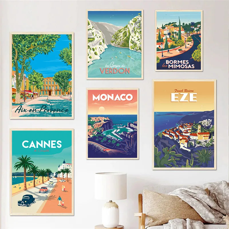 Affiches French Riviera