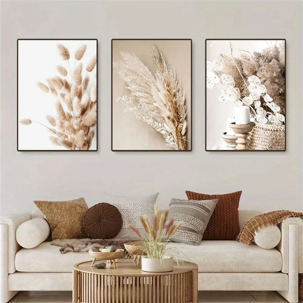 Affiches bohèmes naturelles