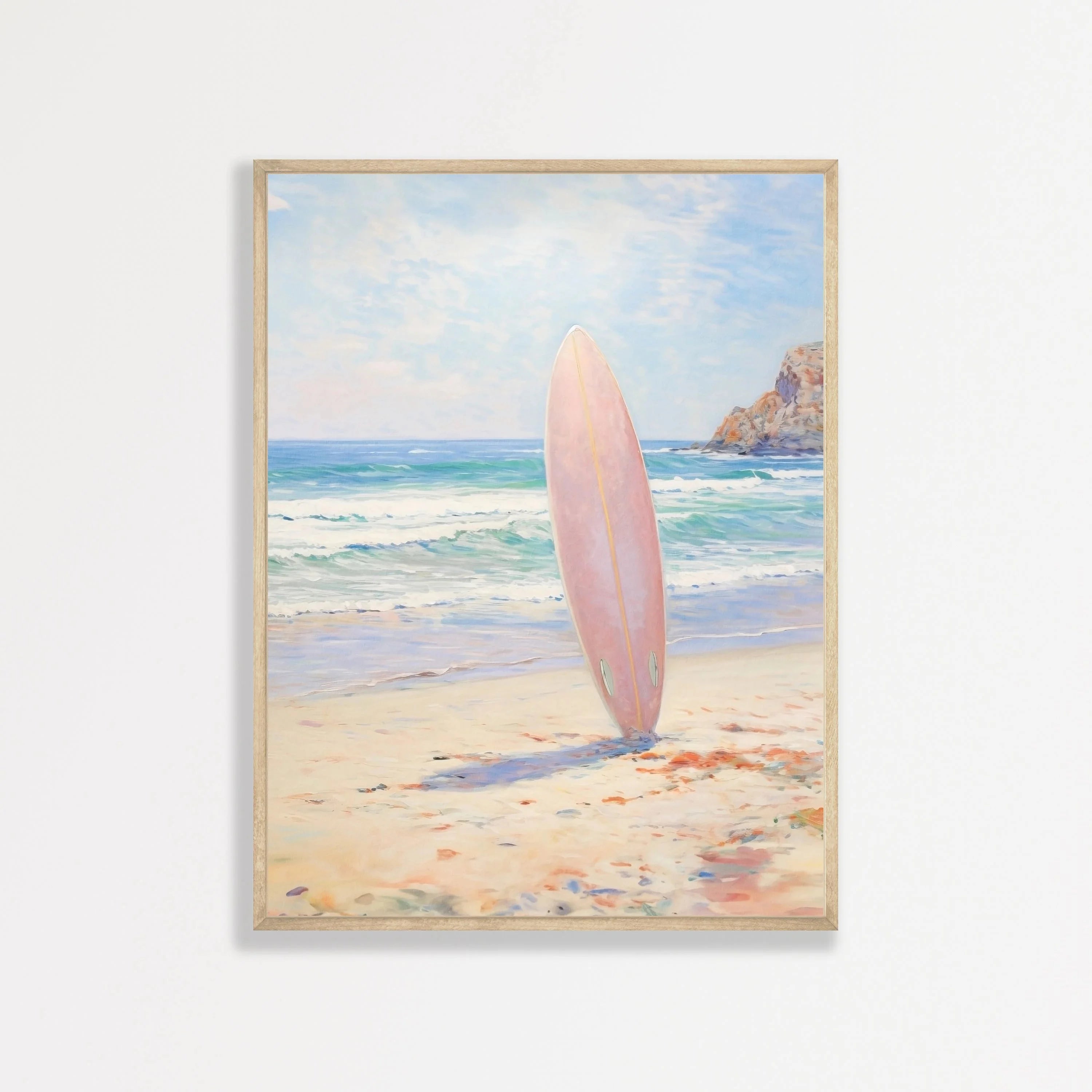Affiches inspirées des plages californiennes