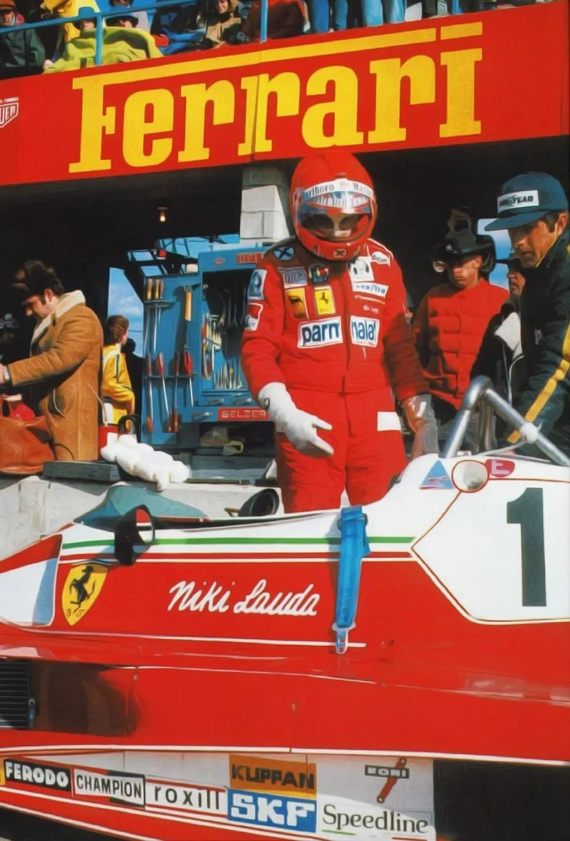 Affiches de Formule 1 mythique