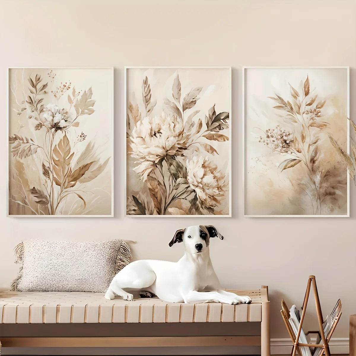 Affiches bohèmes florales