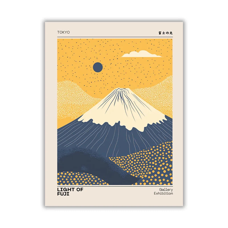Affiches japonaises modernes