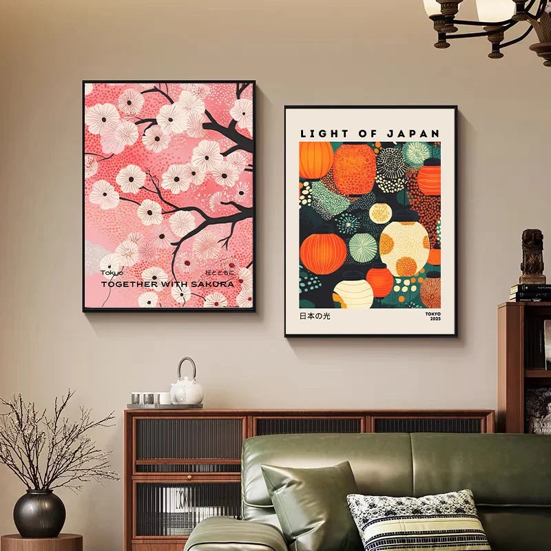 Affiches japonaises modernes