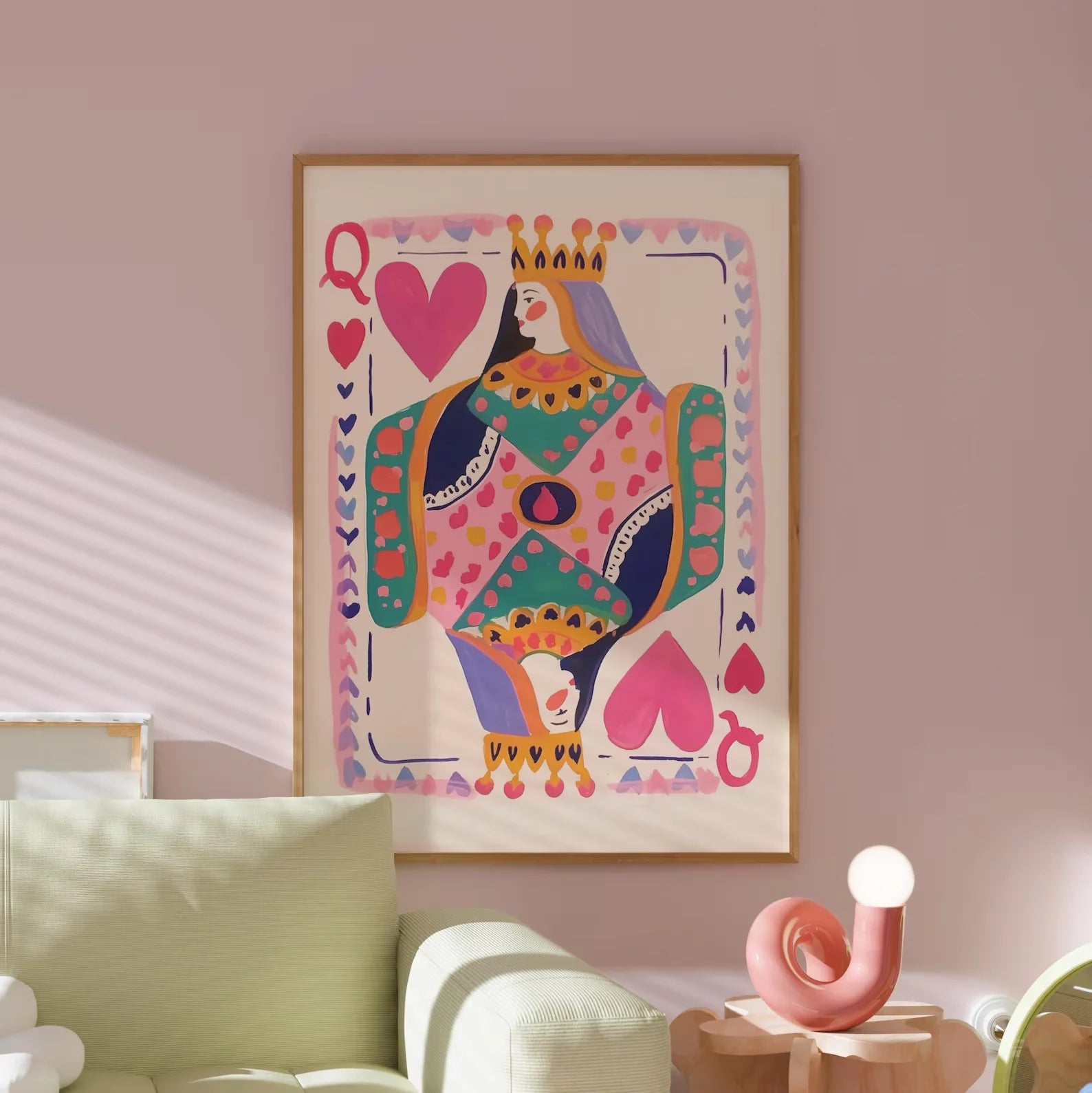 Affiches Dame de Cœur