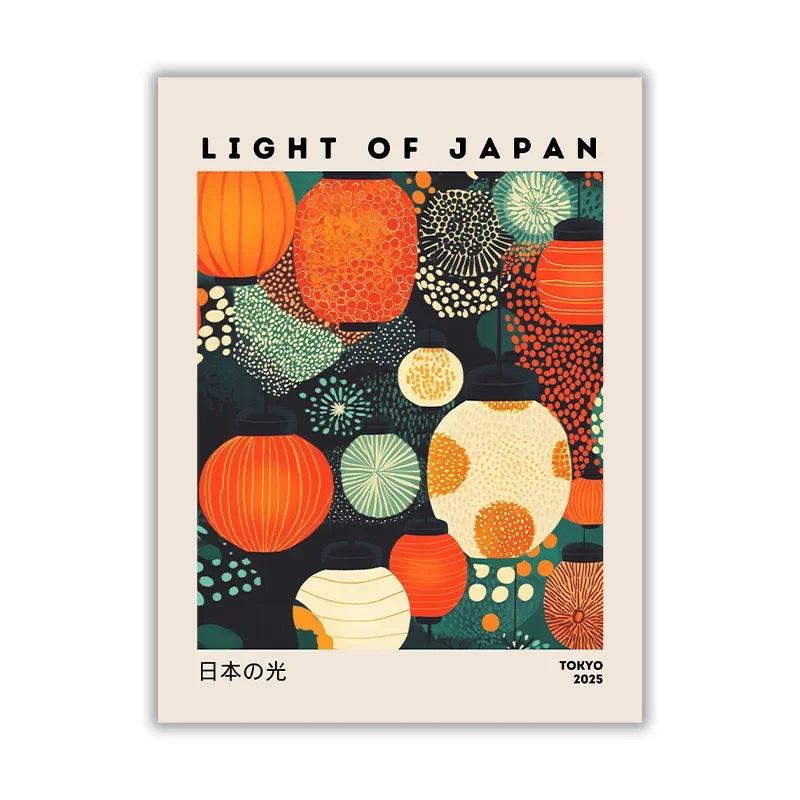 Affiches japonaises modernes