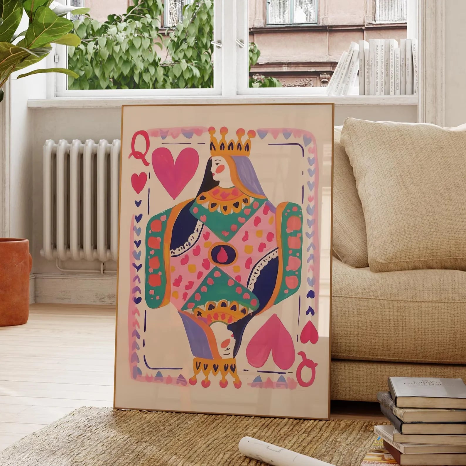 Affiches Dame de Cœur