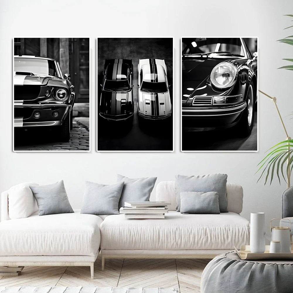 Affiches photographies automobiles