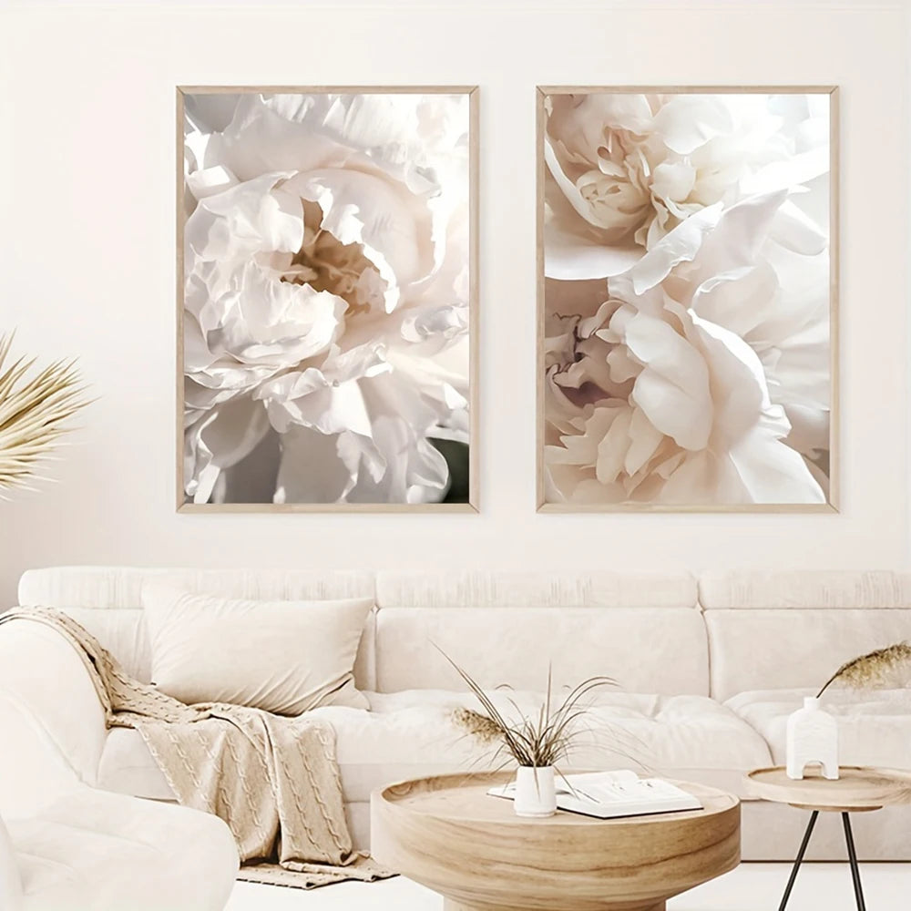 Affiches botaniques pivoines