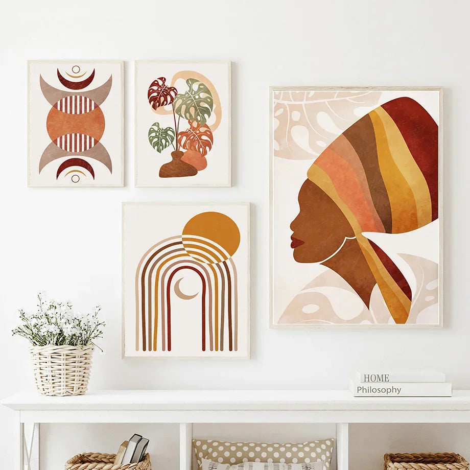 Affiches minimalistes bohèmes