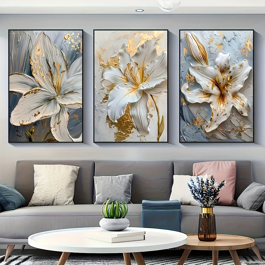 Affiches orchidées lumineuses