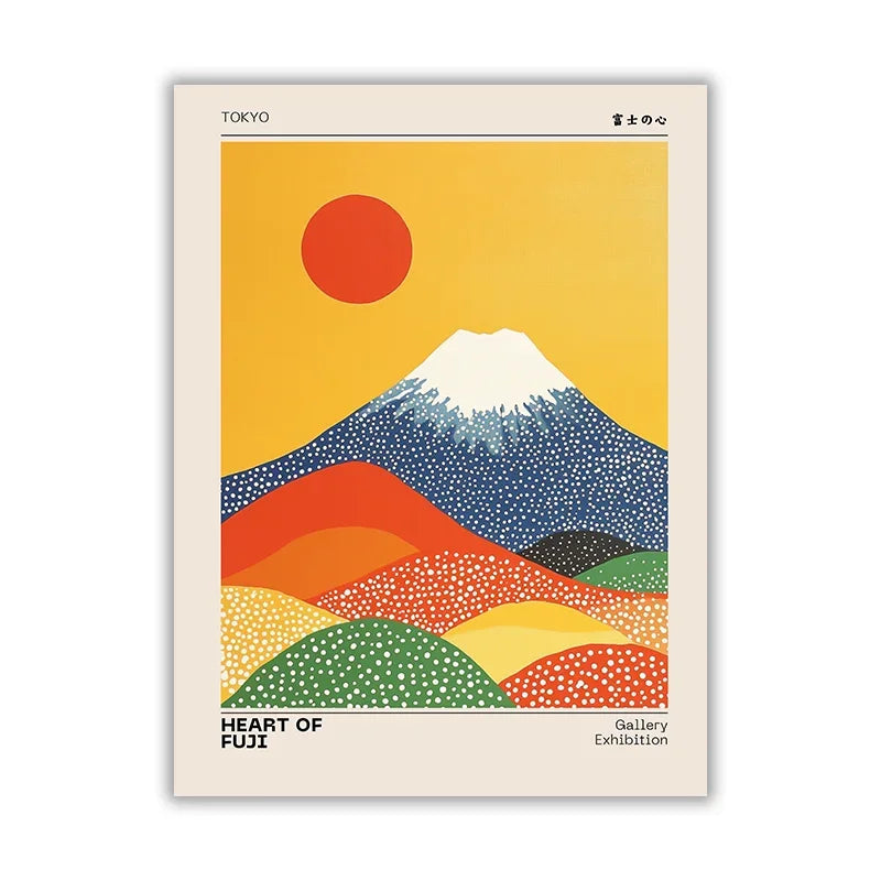 Affiches japonaises modernes