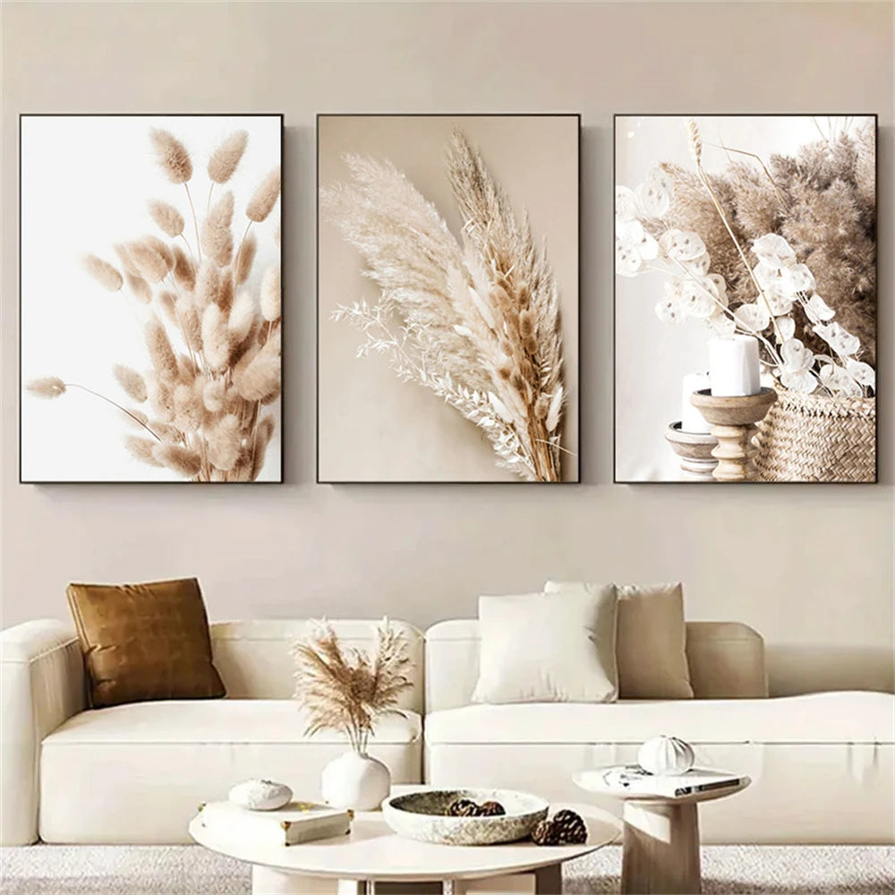 Affiches bohèmes naturelles
