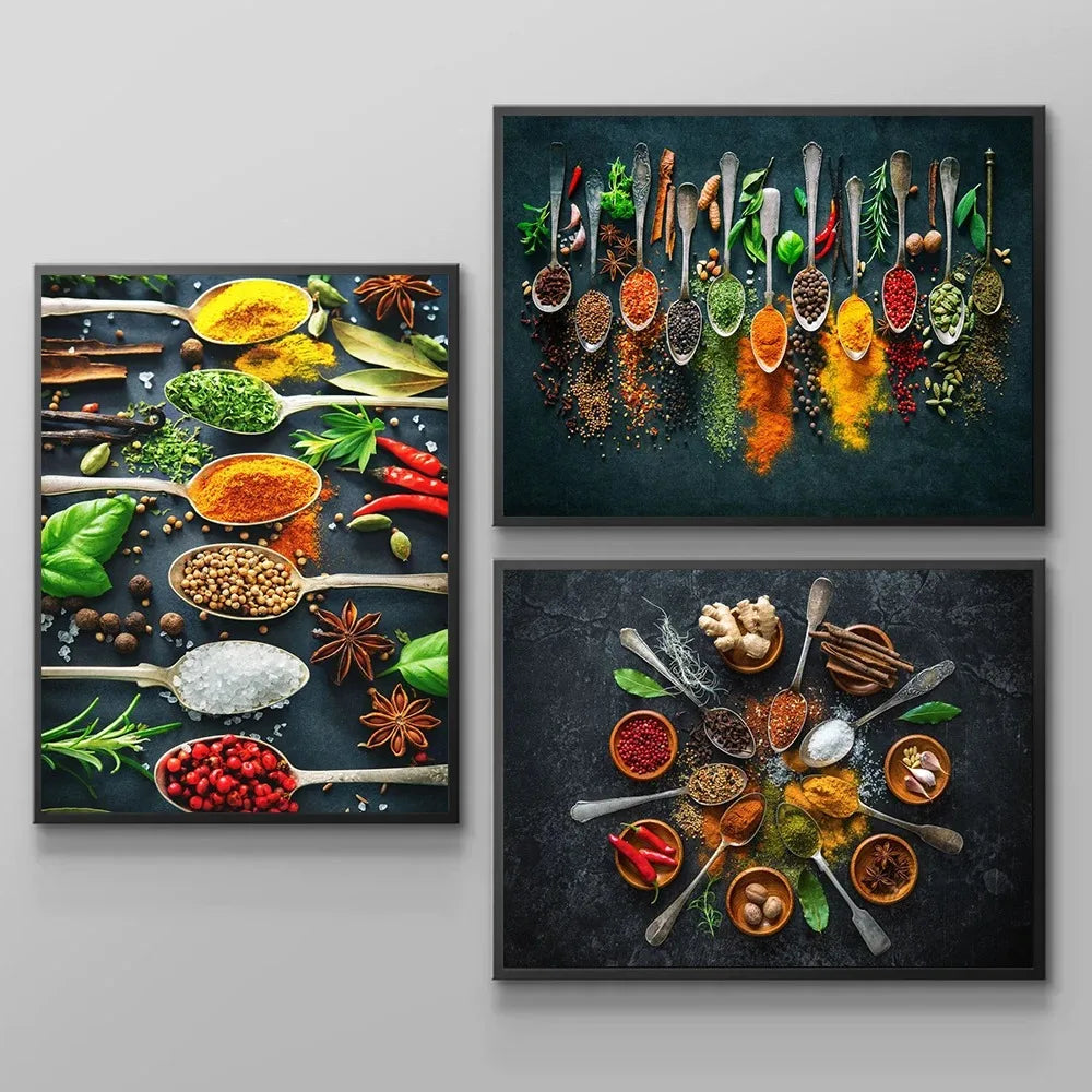 Affiches de cuisine moderne