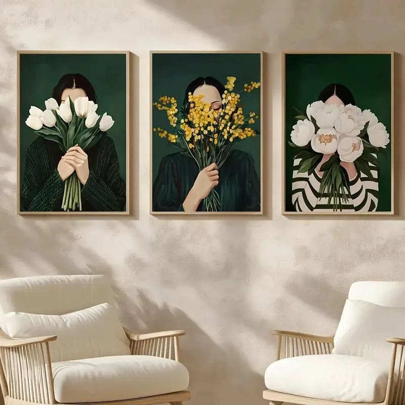 Affiches botaniques poétiques