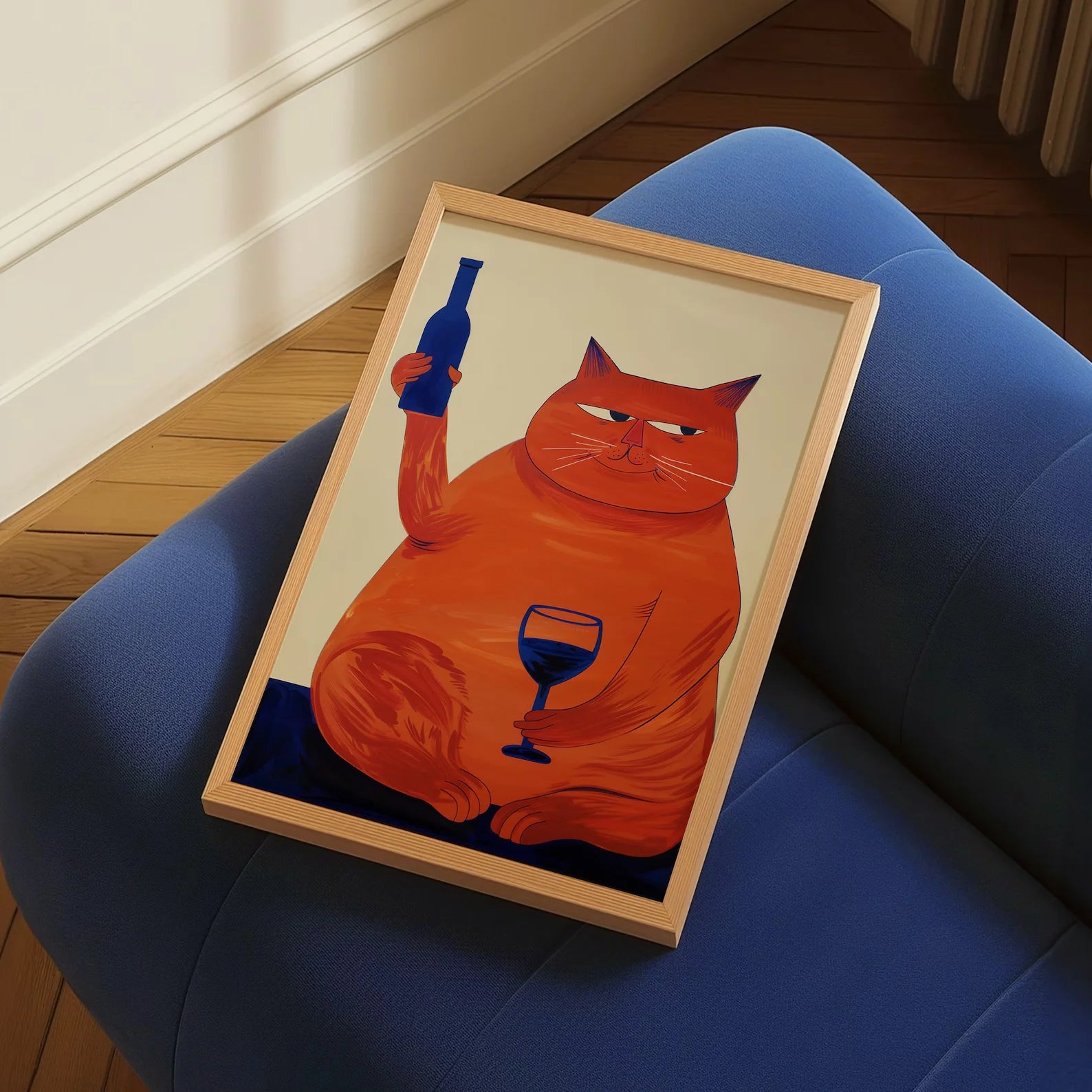 Affiches de chat roux décomplexé