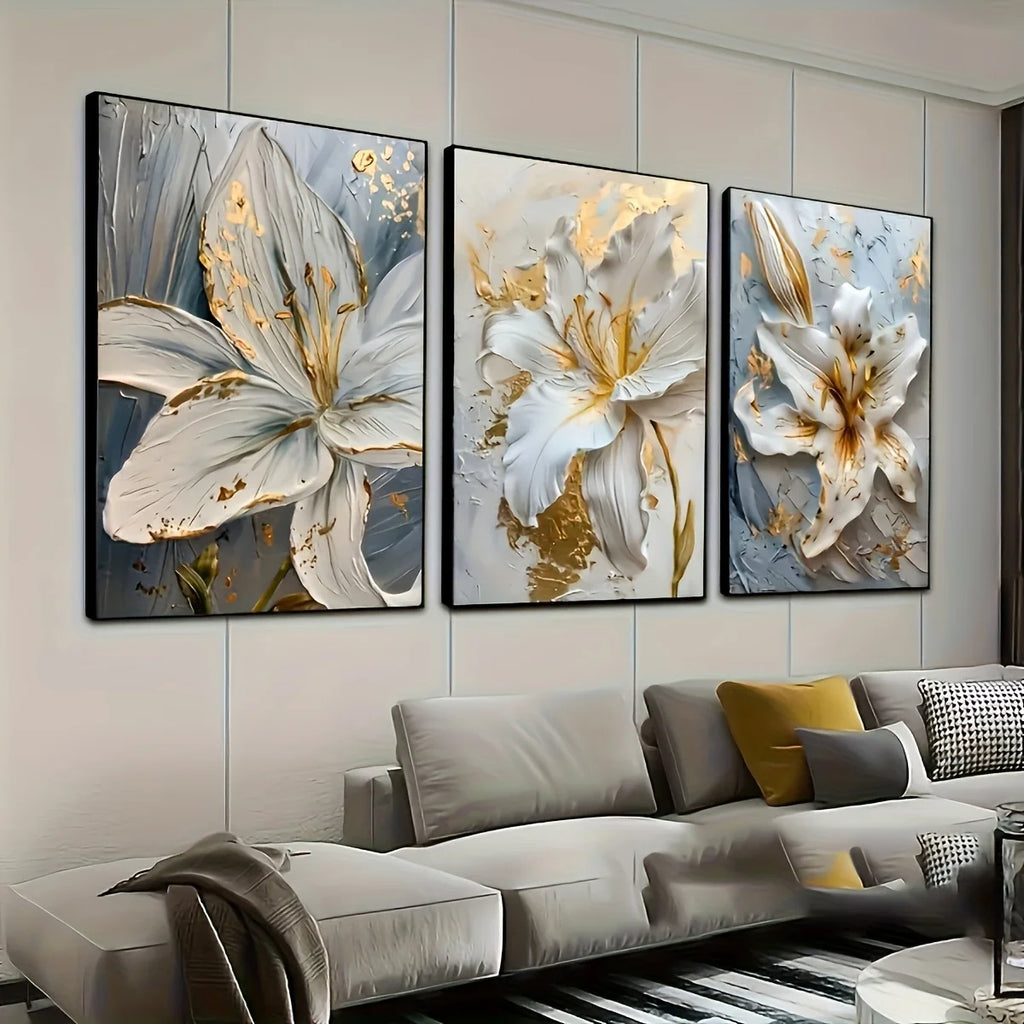 Affiches orchidées lumineuses