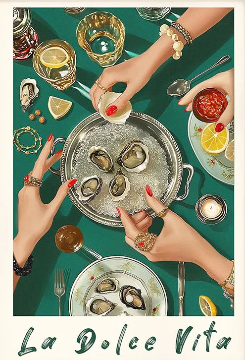 Affiches de cuisine vintage