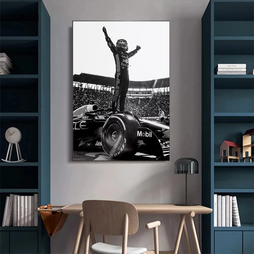 Affiches de course automobile