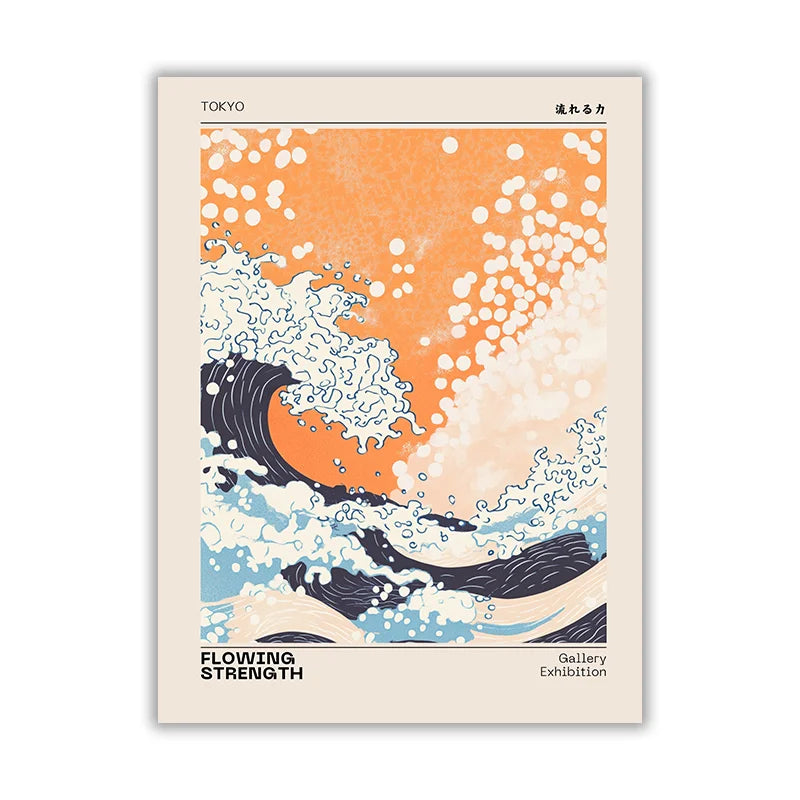 Affiches japonaises modernes