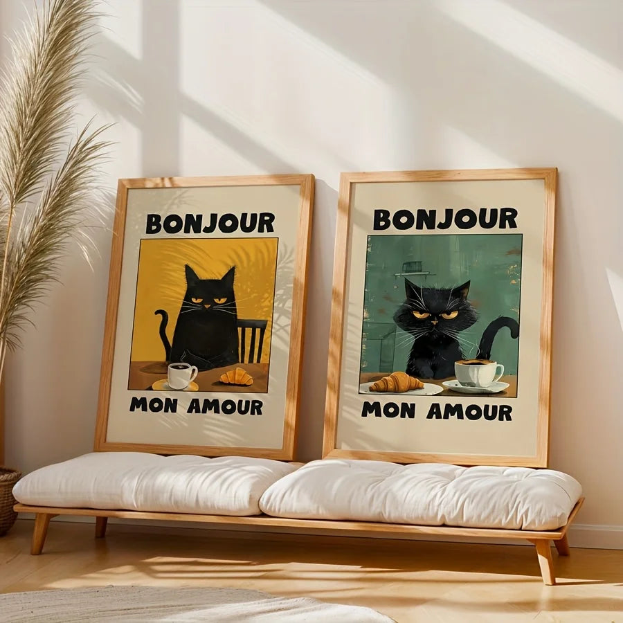 Affiches “Bonjour mon amour”