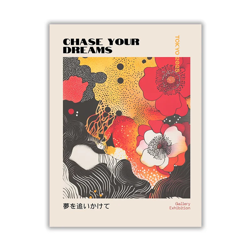 Affiches japonaises modernes