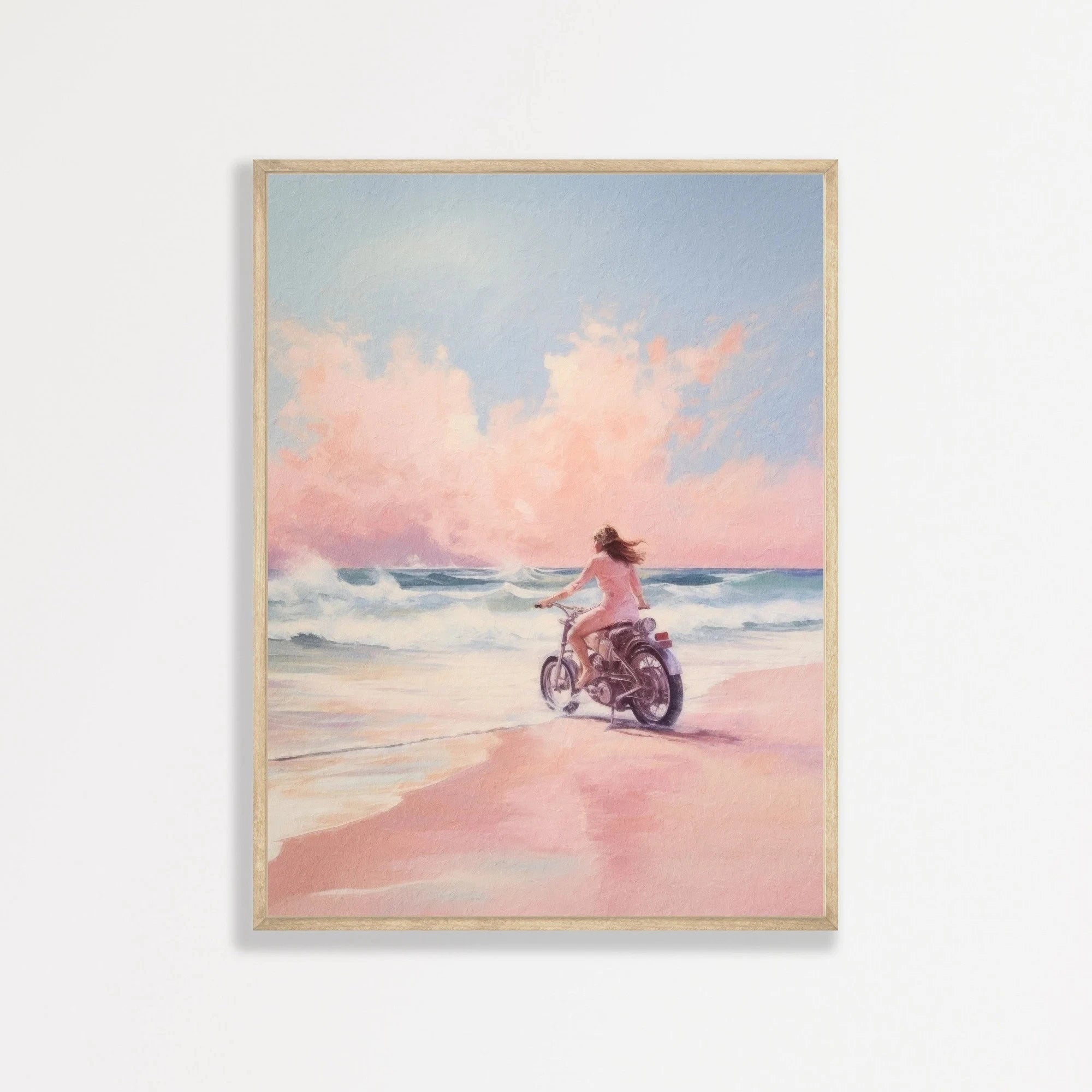 Affiches inspirées des plages californiennes