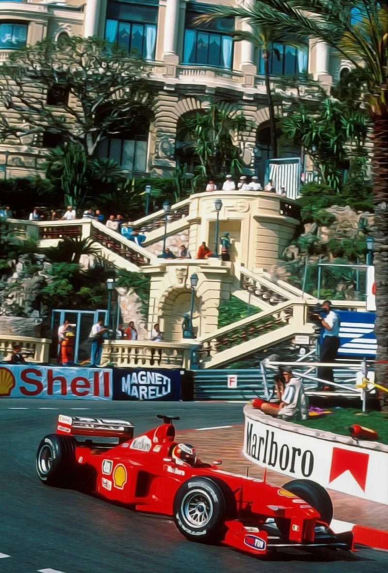 Affiches de Formule 1 mythique