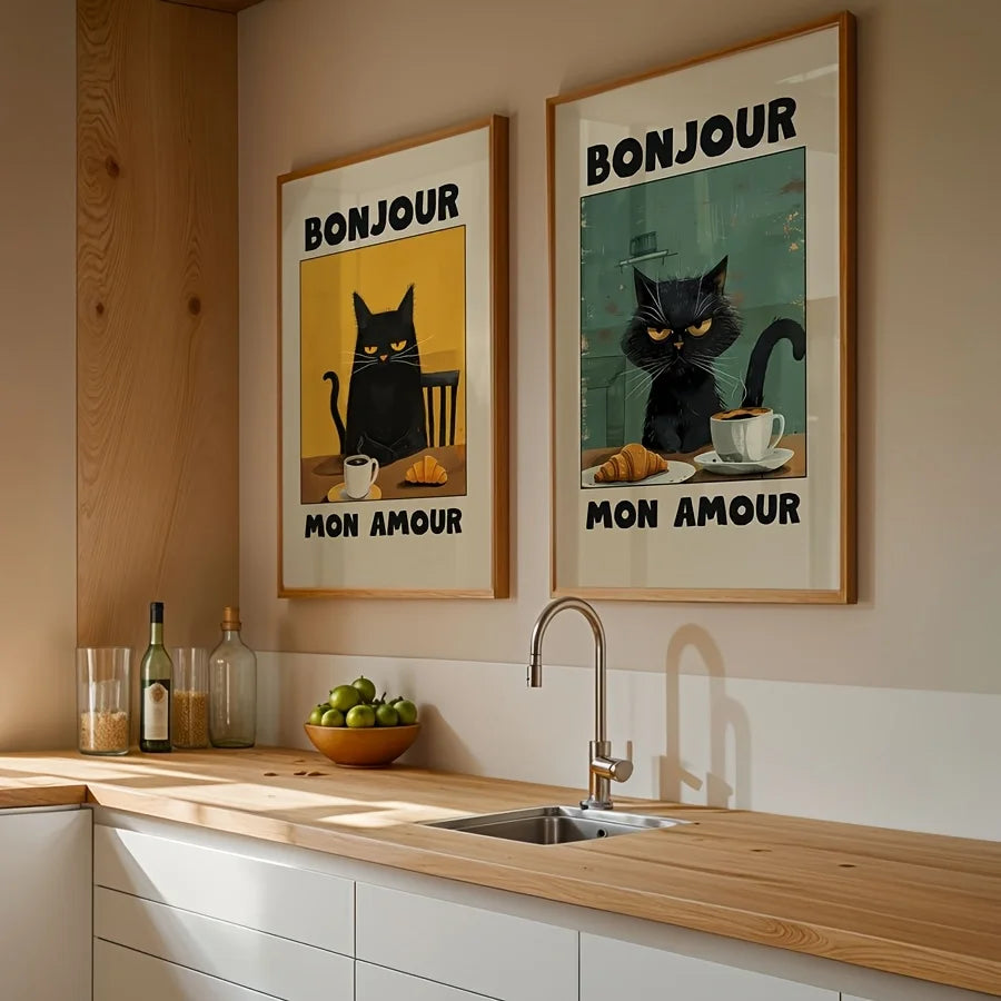 Affiches “Bonjour mon amour”