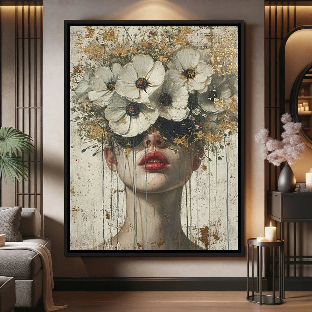 Affiches de portrait floral