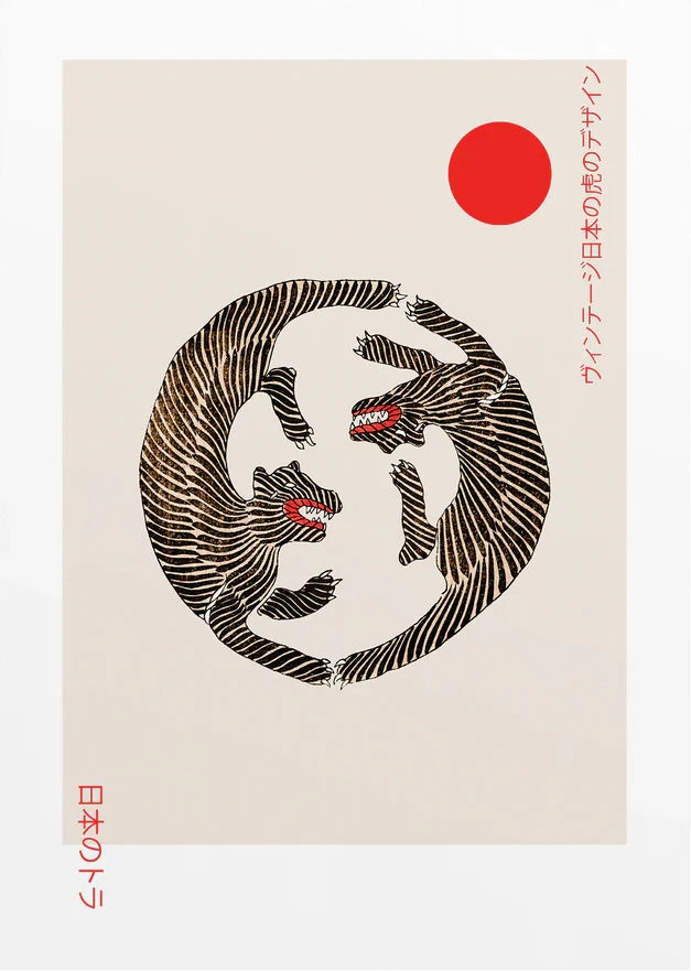 Affiches japonaises traditionnelles